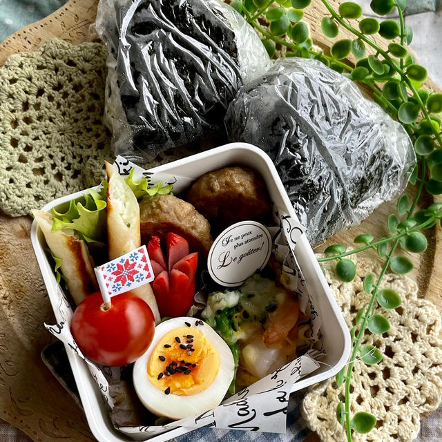 ＊今学期初めての女子高生弁当＊