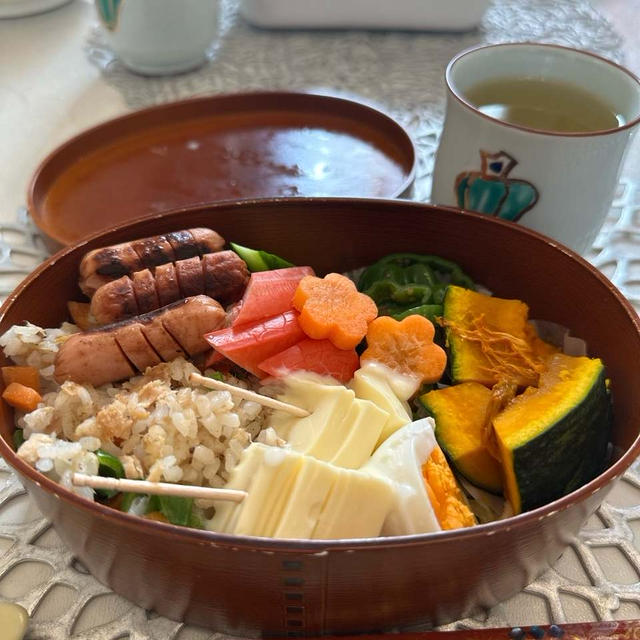 今日✨の✨朝ごはん✨と✨お弁当✨