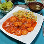 白いご飯にぶっかけた方が美味しい！　エビチリ