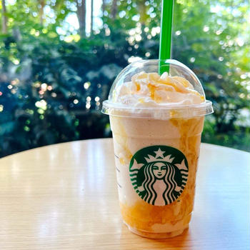 【スタバ】新作‼︎ ジャスミン香るソイミルクティーベースのマンゴーフラペがウマい♡