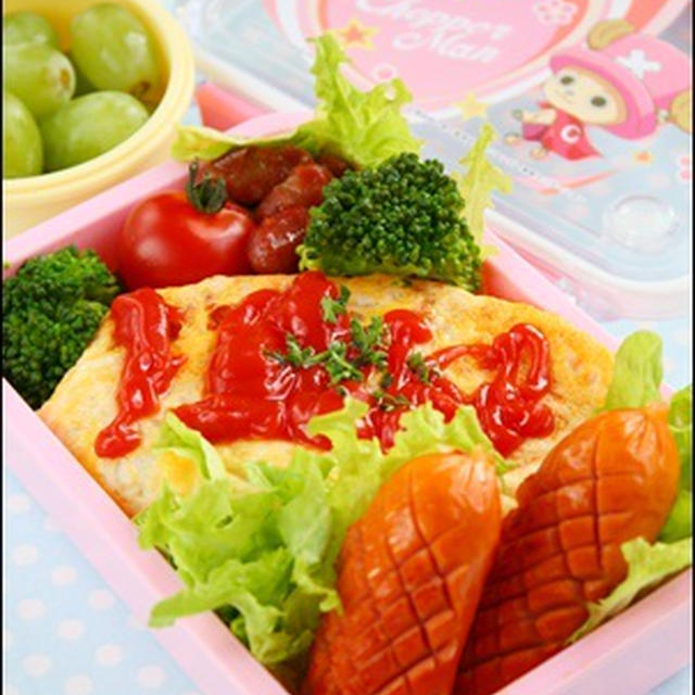 愛彩弁sueさん　【 オムライス弁当　】