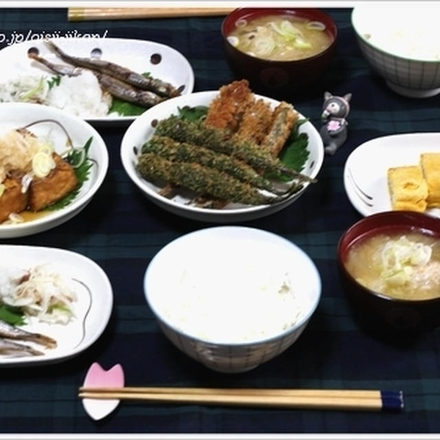 ☆ししゃも尽くしのランチ☆