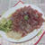 キハダマグロのすき身でカルパッチョ風V4〜酢キャベツ