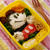 ご飯とおかずでミッキーマウスのキャラ弁当