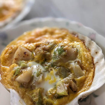 【ホタテの貝焼き】これ、びっくりの美味しさです。