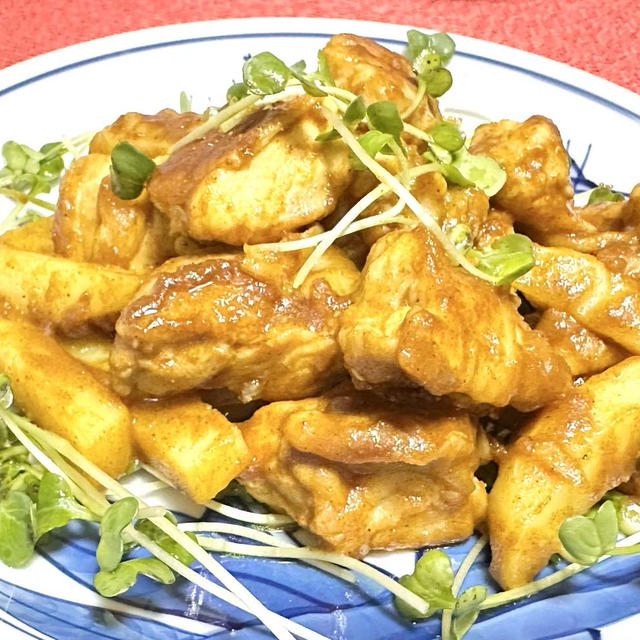 薬膳ってなぁに？【チキンとポテトのカレー炒め】で薬膳！5月7日は金運アップのチキンがラッキー