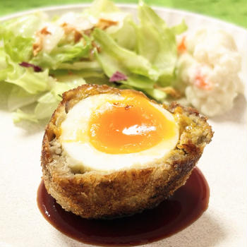 【揚げないスコッチエッグ】フライパンで簡単レシピ