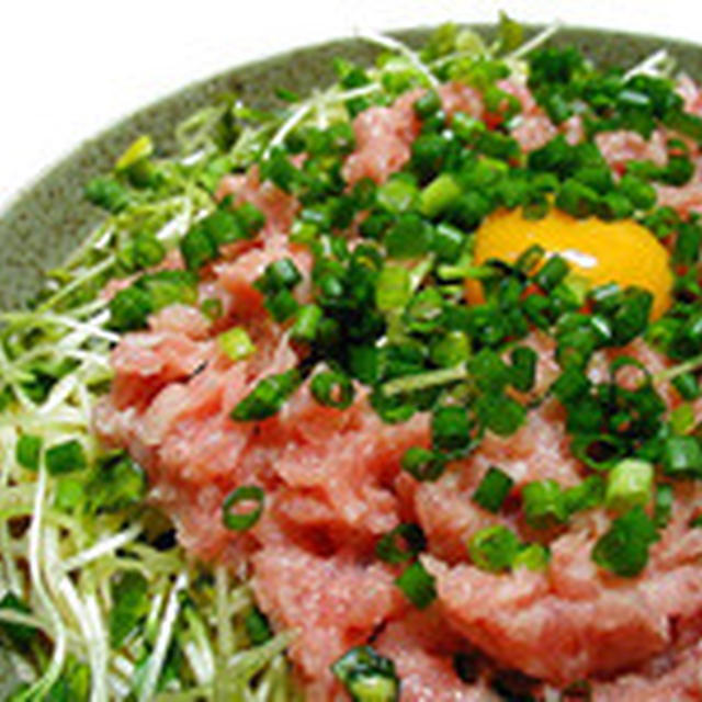 和風マグロのたたきパスタ