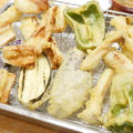 【レシピ】炭酸水＋てんぷら粉で気軽に「野菜天ぷら」。家族の一押しは？
