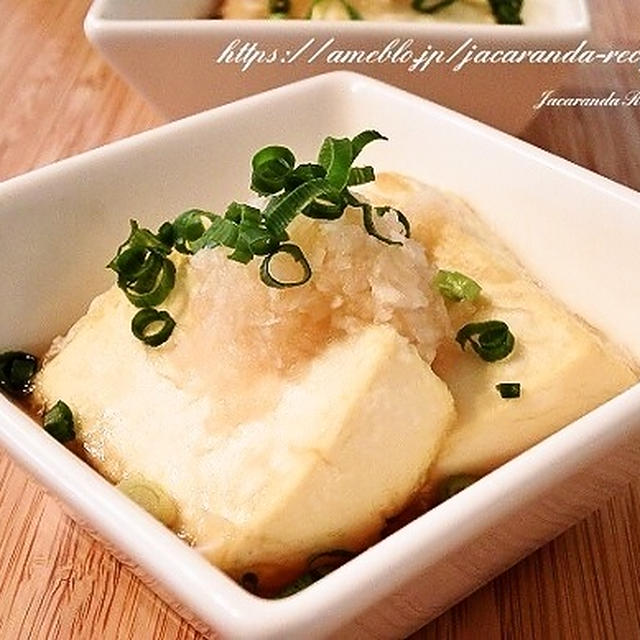 レコルト エアーオーブンで♪【揚げ出し豆腐】