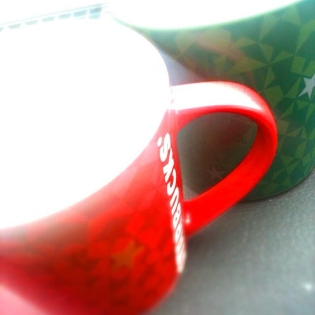 STARBUCKS クリスマス・マグ。