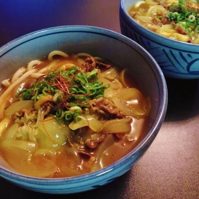 お蕎麦屋さんのカレーうどん