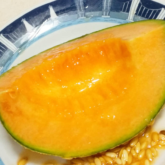 デザート☆またメロン！めちゃ当たりだった◎