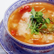 【スパイスレシピ】具沢山トマトハリッサの燃焼系スープ。