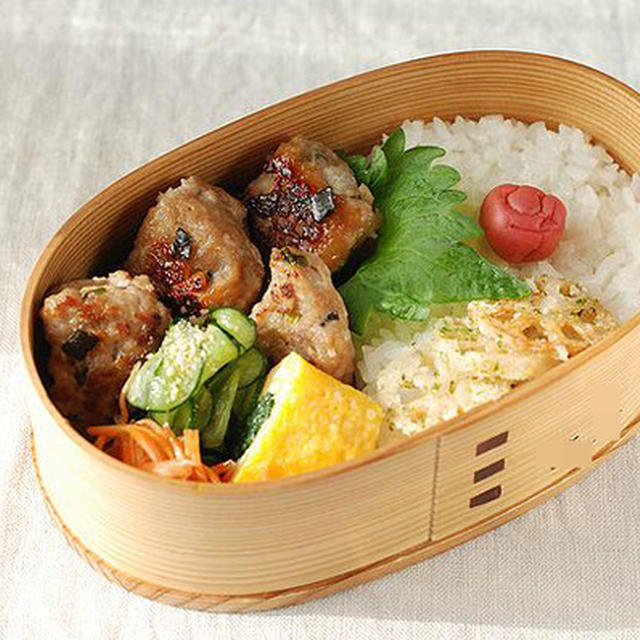 ◆豚ひき肉のつくね風弁当