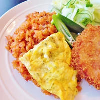 理想のトマトピラフｄｅワンプレート