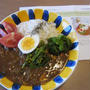 ぱおさん考案「体内発酵キーマカレー」♪全粒粉白ごまパン♪