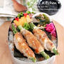 火曜日・こっそりのり弁なアスパラの豚巻き弁当＊