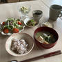 朝ごはんと晩ごはん