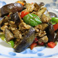 ナスと豚肉のピリ辛炒め