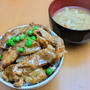 今夜は豚丼