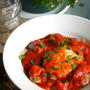 Eggs in Tomato Sauce卵のトマトソース煮込みで、ブランチ