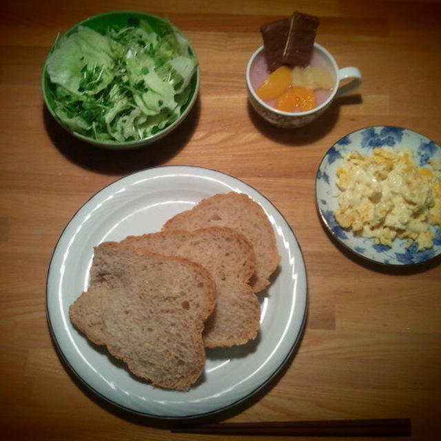 朝ごはん。　
