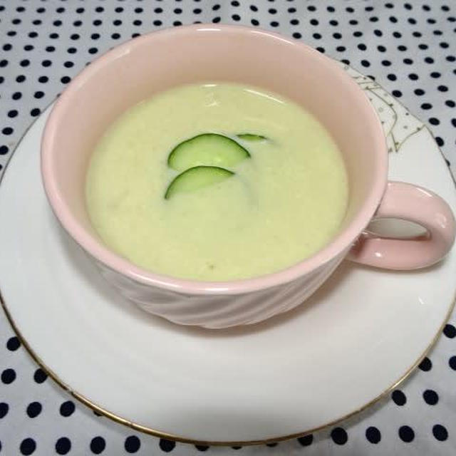 余ったきゅうりでポタージュスープ By Sakai Cookingさん レシピブログ 料理ブログのレシピ満載