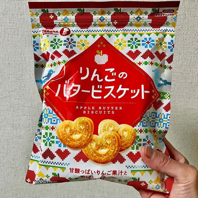 リピ買い！カルディ 宝製菓 りんごのバタービスケット