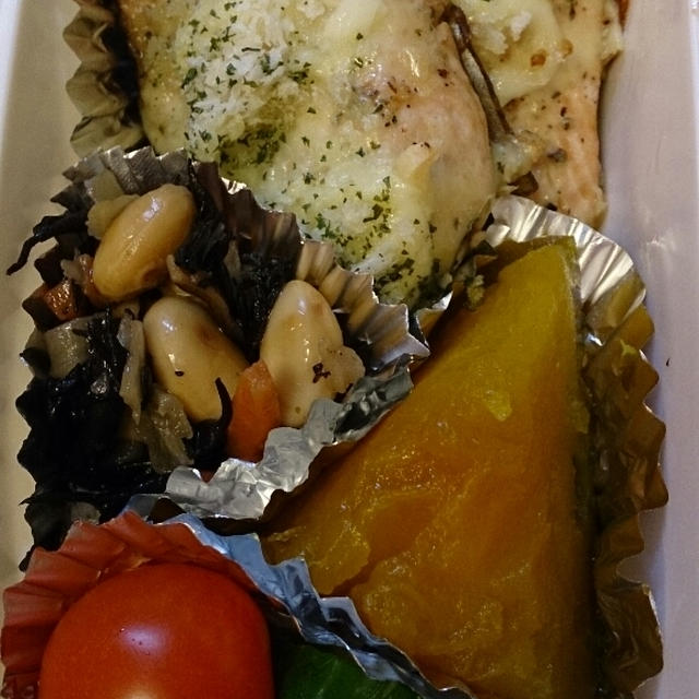 鮭マヨチーズのパン粉かけ