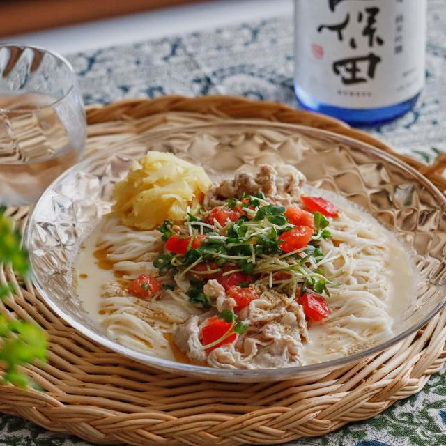 まだまだ美味しく。そうめんのアレンジレシピ①