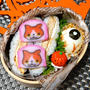 目玉卵&つくねおにぎらず弁当(保育園遠足用)