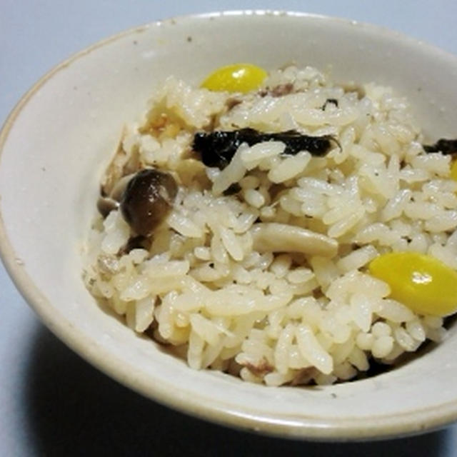 秋刀魚ごはん