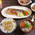 夜カフェ☆塩鯖の夜ごはんと紅葉
