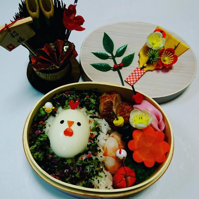 こんにちは(*^-^*)/今お昼休みです。今日は『茹で玉にわとり弁当』朝時間がなく...