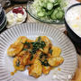 夜ご飯と息子のお弁当箱。
