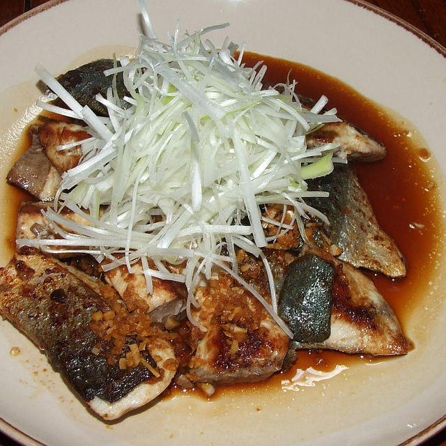 ツバス＆豚のショウガ焼き