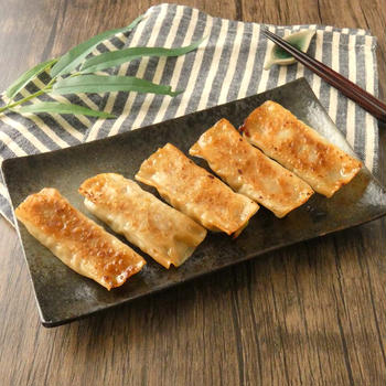 クルッと巻くだけ！「キャベツたっぷりの棒餃子」