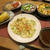 ネギチヂミ ＆スンドゥブゥチゲで韓国飯　と　百日紅の花♪