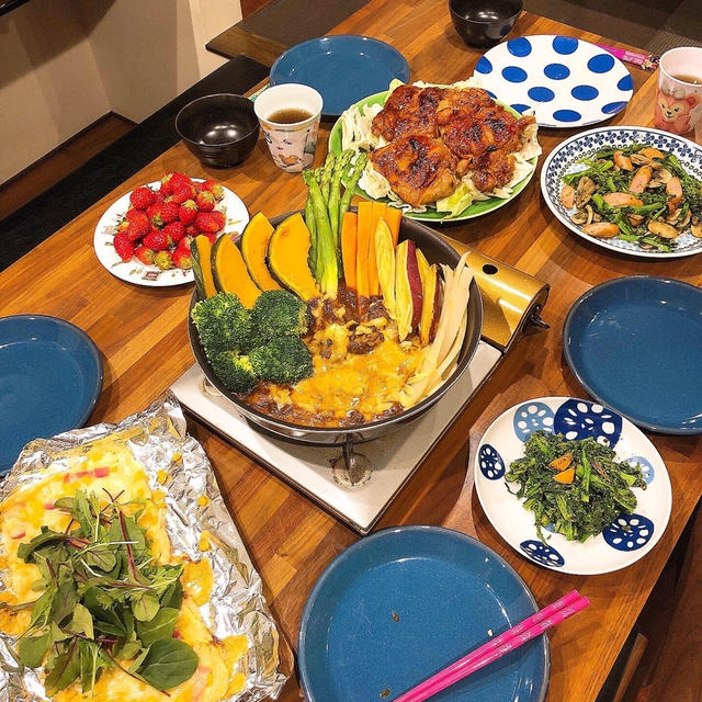 野菜たっぷりごはんです！！