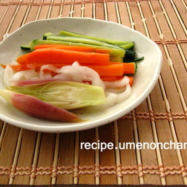 ☆いろいろ野菜の酢漬け☆