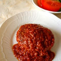 にんにくたっぷり♪トマト煮込みハンバーグ【#スパイス大使　#煮込み料理】
