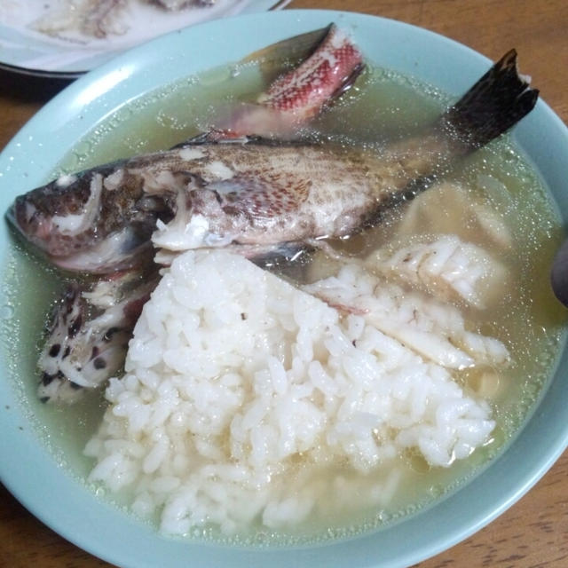 お魚スープ
