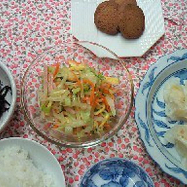 ５月第４週の教室、乾物を上手に使う！