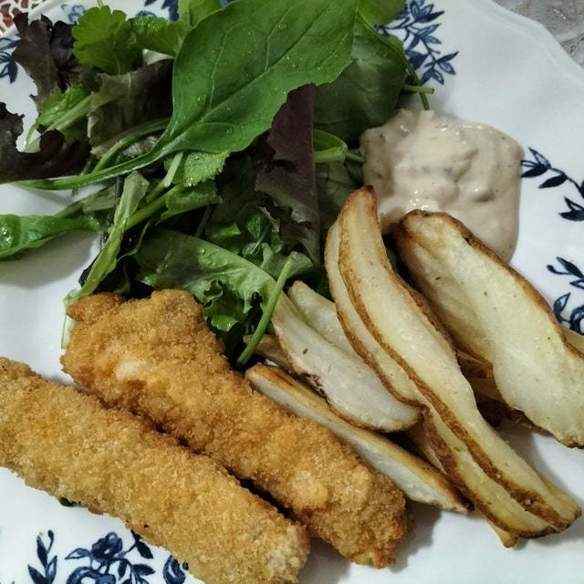 今日のコストコ！チキンスティック＆ポテトでおうちご飯