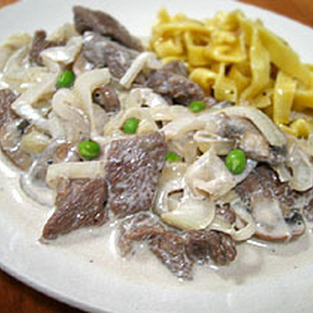 よっぱらいストロガノフ