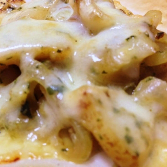 タラにチーズをのせて焼いて＆セロリのシンプルサラダ♪