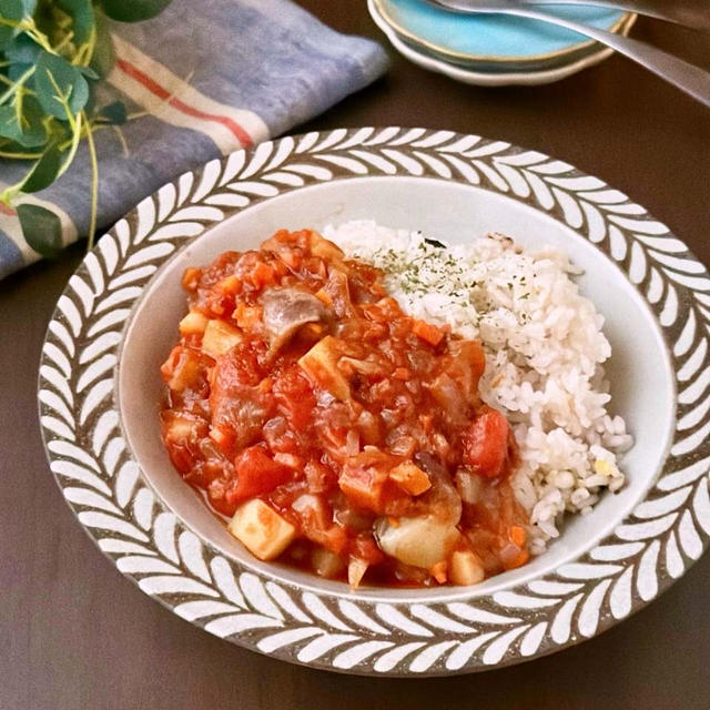 即席でできる☆砂肝もワンパンキーマカレー