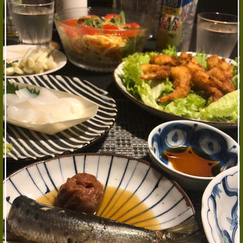 在宅後の家飲み〜
