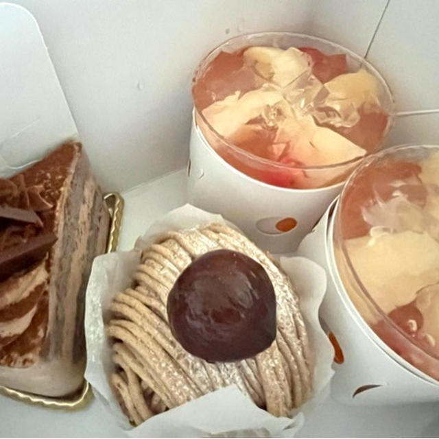 ブールミッシュなんば高島屋店で買ったケーキ💗